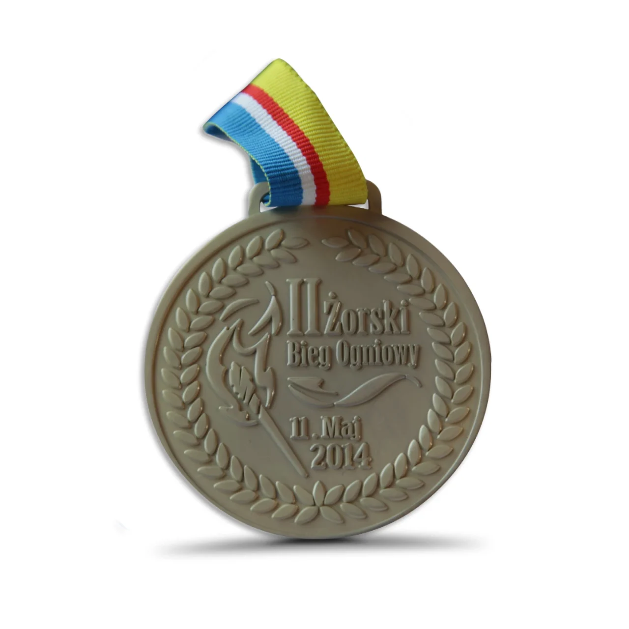 Medale wykonywane na zamówienie z okazji II Biegu Żorskiego